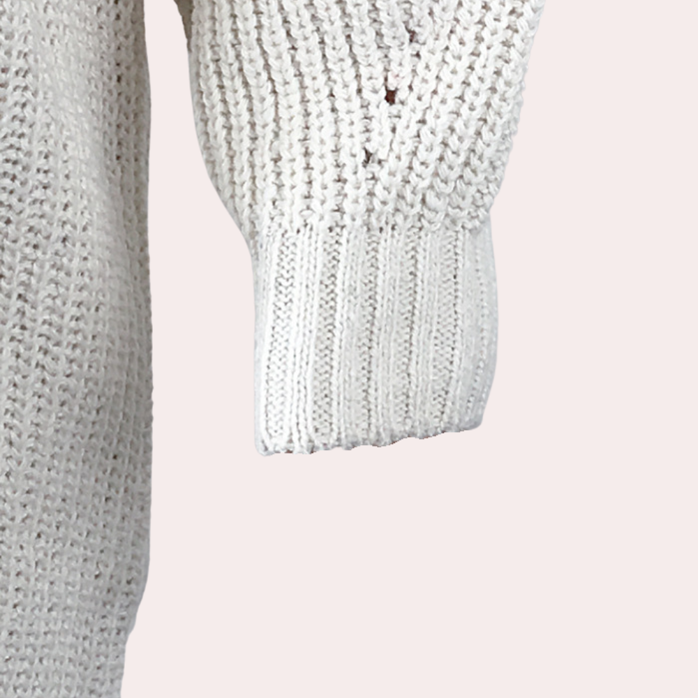 Women's Oversized Turtleneck Knit Sweater Dress Long-Sleeve Ribbed Mini Winter