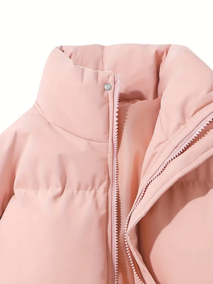 Women's Puffer Jacket Made of 100% Polyester for Winter