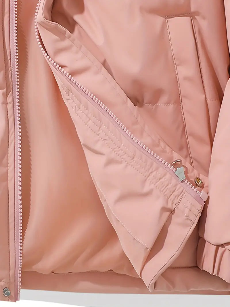 Women's Puffer Jacket Made of 100% Polyester for Winter