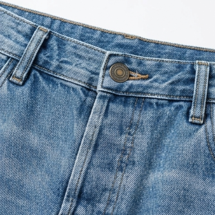 Women's Cropped Straight Leg Jeans High Waist Frayed Hem Distressed Denim