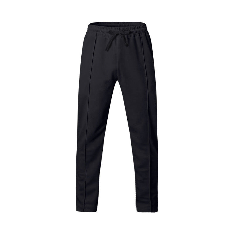 Men's Athletic Sweatpants Straight Leg Drawstring Elastic Waist Breathable Relaxed