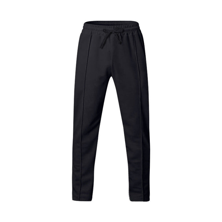 Men's Athletic Sweatpants Straight Leg Drawstring Elastic Waist Breathable Relaxed