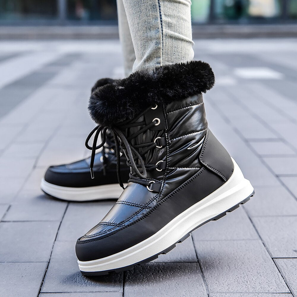 Winter Snow Boots with Insulation, Warmth & Non-Slip Sole | Drune